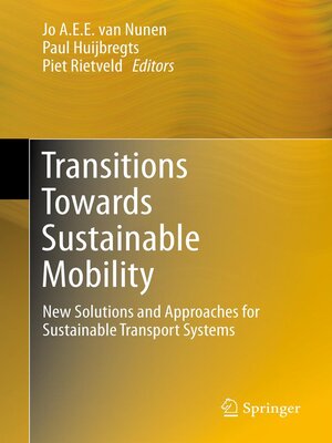 cover image of Transitions Towards Sustainable Mobility